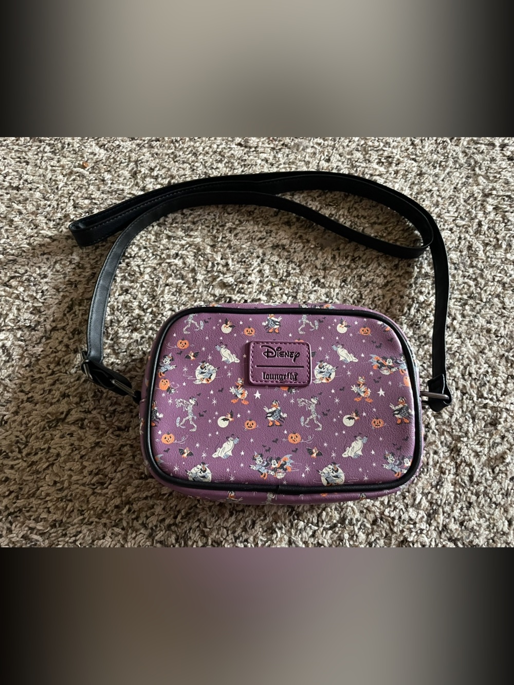 Loungefly Disney Mickey Mouse & Friends Vintage Halloween Camera Crossbody